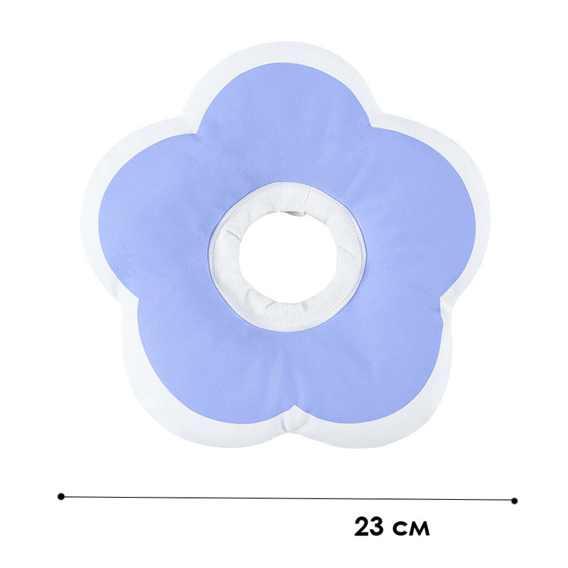 Мягкий воротник-подушка для кошек DT1018 послеоперационный защитный от вылизывания XS Purple Київ - фото 4