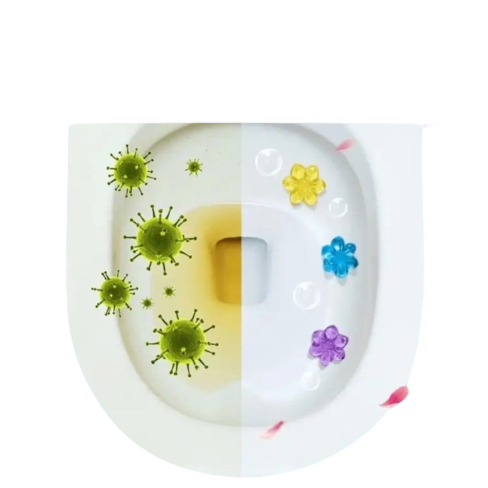 Гелевые диски для унитазов (в шприце) DISC FORCE GENERAL FRESH - цветок Виноградов - изображение 2