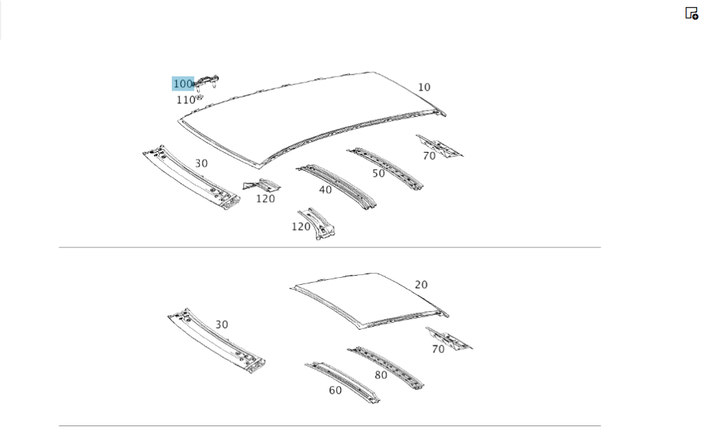 Mercedes-Benz  A2466500055 Кронштейн кріплення релінгів на даху GLE Coupe C292 G-class W463 CLA Shooting Brake X117 CLA C117 CLA C118 CLA Одесса - изображение 2