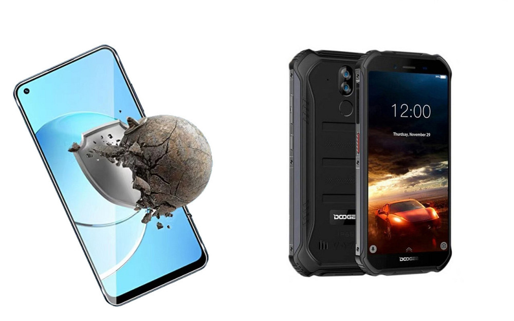Захисне скло DefenzoGlass для DOOGEE S40, S40 Lite, S40 Pro – подвійна міцність Київ - фото 2
