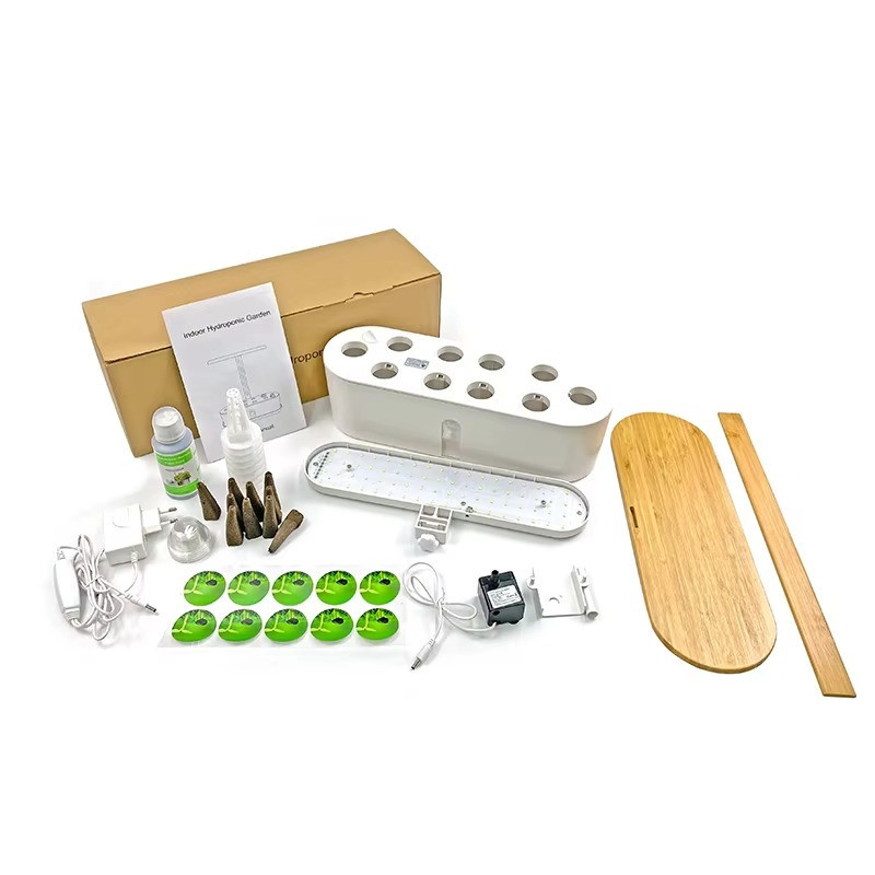 Гідропонна система Smart з LED підсвічуванням для домашнього вирощування саду, потужність 24 Вт посадочних місць 10 Кам'янець-Подільський - фото 7