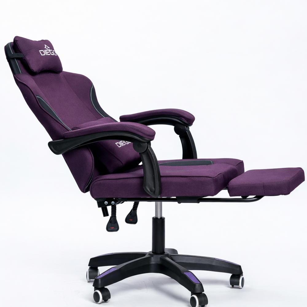 Крісло геймерське DIEGO Soft Light Purple Київ - фото 4