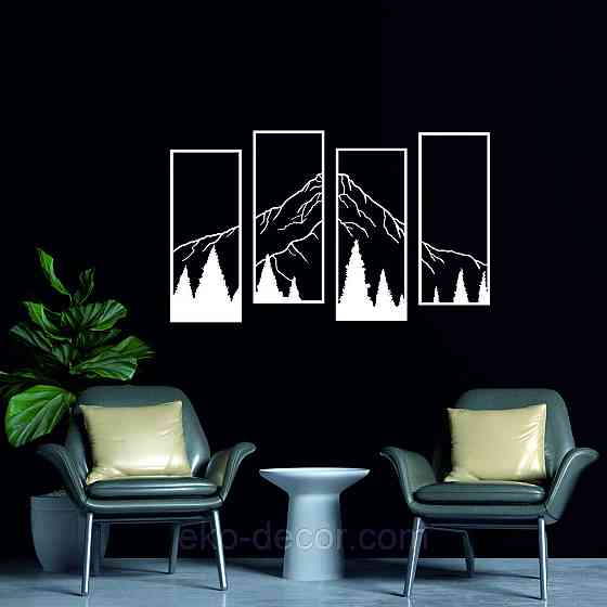 Декоративне настінне Панно «Гори», Декор на стіну Київ