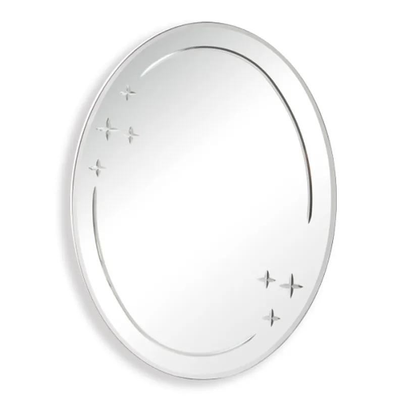 Дзеркало настінне Zerix FUSION MOZ03-550x700 овальне з декором   ( ZX5632 ) 26035 Харків - фото 1