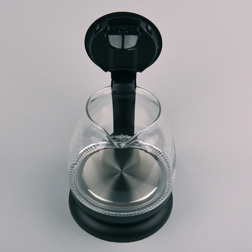 Електрочайник 1,0л 1100W скло (диск) чорний MR-055-BLACK Maestro Житомир