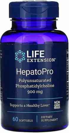 Фосфатидилхолин для печени Life Extension HepatoPro 900 mg 60 softgels Киев