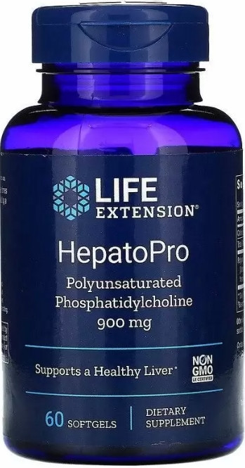 Фосфатидилхолін для печінки Life Extension HepatoPro 900 mg 60 softgels Київ - фото 1