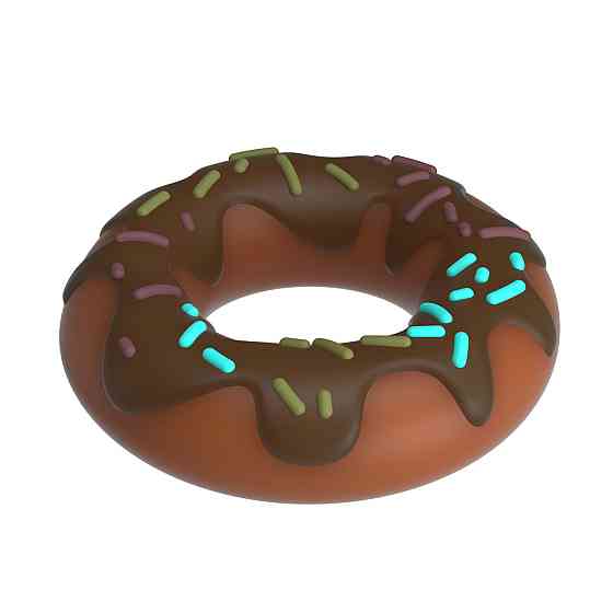 Кільце для члена Pretty Love Choco Super Donut Silicone Cock Ring Sex Aura Київ