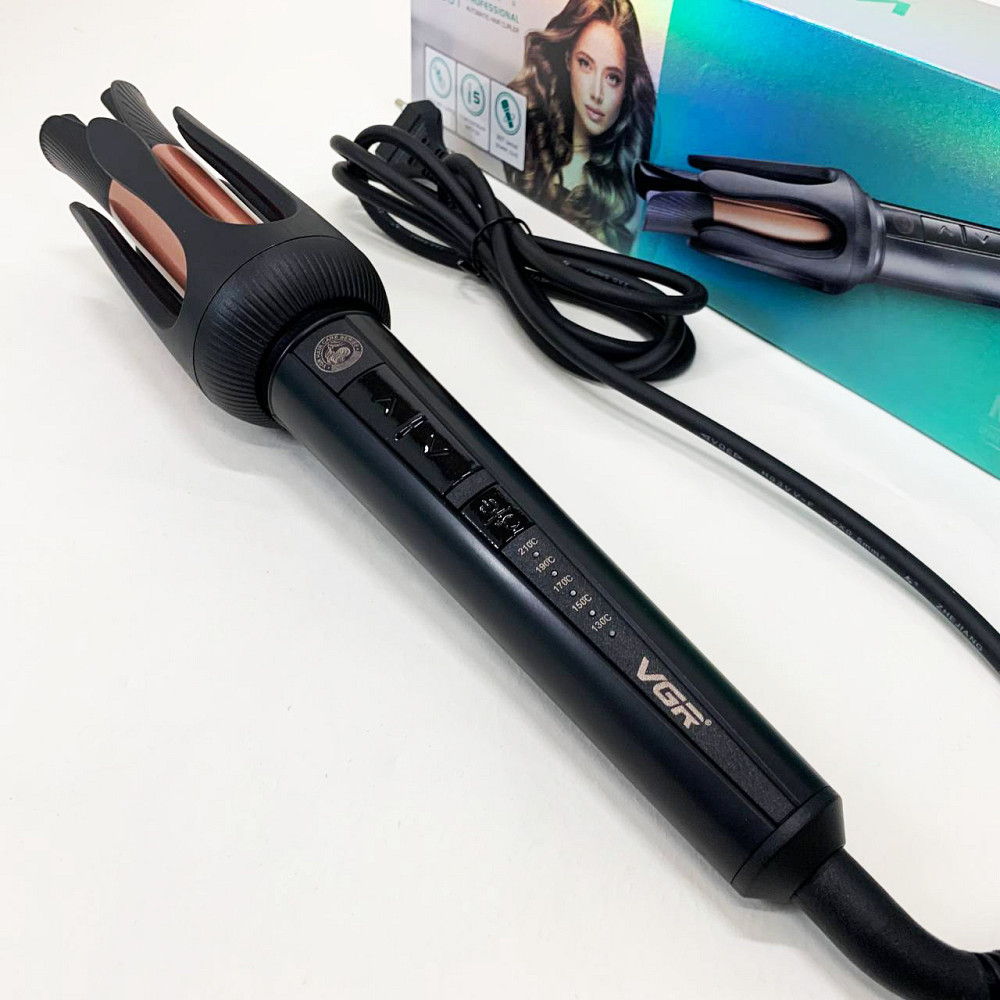 Плойка для волос хорошая VGR, Утюжок для завивки волос Современные щипцы завивки CU-65 Львов - изображение 2