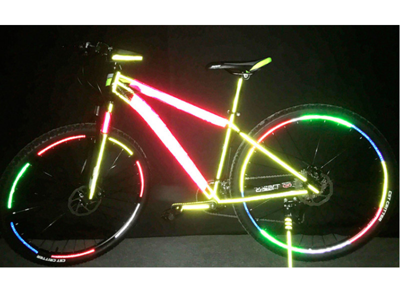 Светоотражающая лента для одежды, велосипеда FGT-006 Feel Fit желтая Бровары - изображение 4