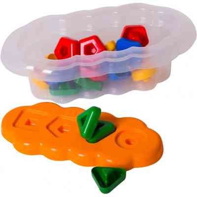 Розвиваюча іграшка Tigres Магічні фігурки 20 елементів (помаранчевий) (39518) Вінниця