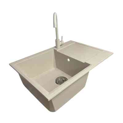 Мойка кухонная Adamant Horizon Medium Avena + змішувач (4824296104406) Вінниця