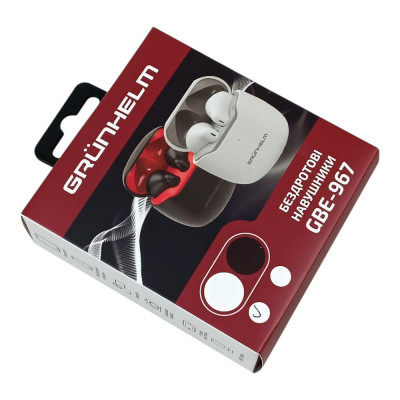 Навушники Grunhelm GBE-967 Wireless White (138234) Вінниця - фото 6