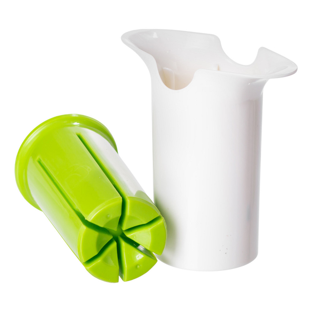 Овочерізка ручна 11×6×11 см кругла універсальна овочерізка механічна мультирізка для овочів і фруктів HP-8-72 Коломыя - изображение 3