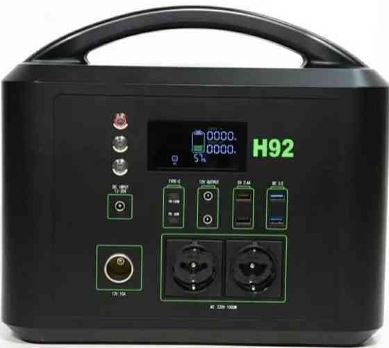 Huada H92 1024Wh 1000W LiFePo4 Портативна зарядна електростанція. Харків