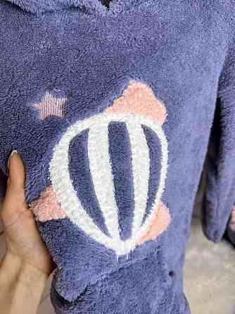 Піжама флісова жіноча Фіолетовий XL Харків