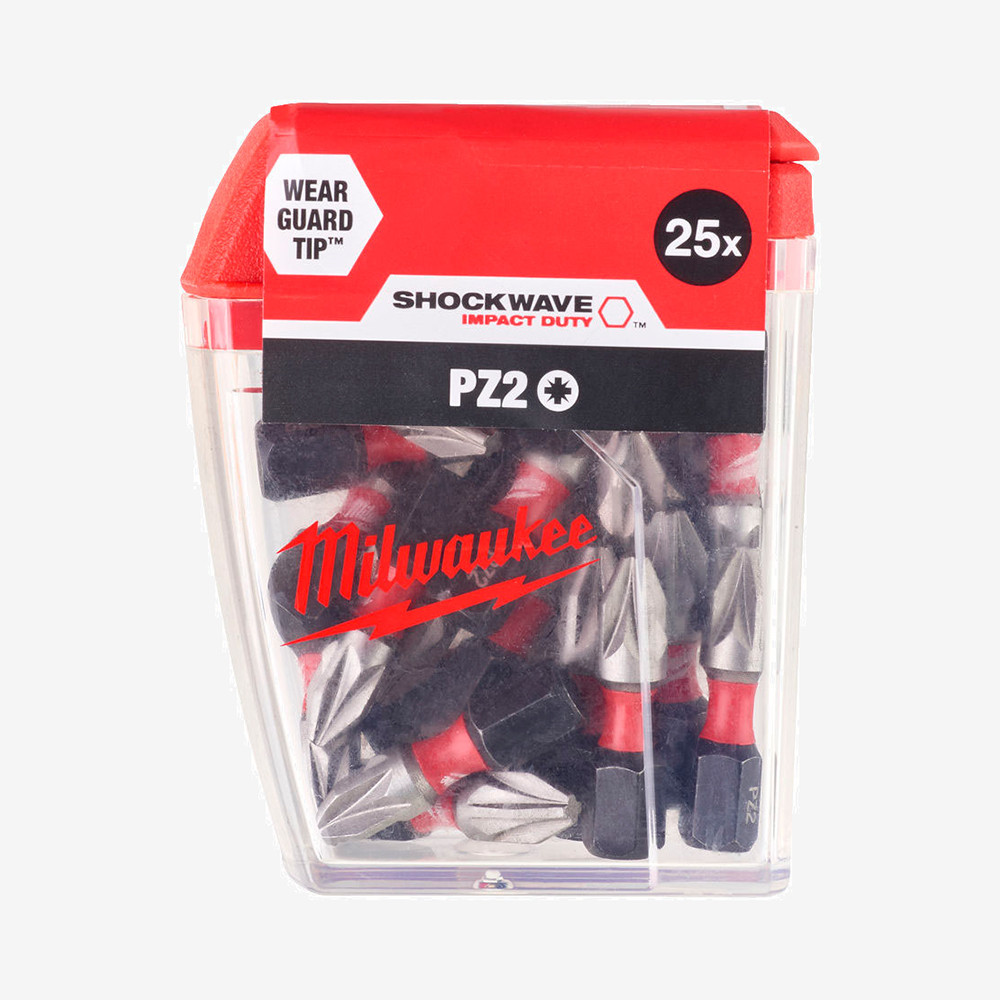 Біта SHOCKWAVE MILWAUKEE, PZ2, 25мм, (25шт) Одеса - фото 2