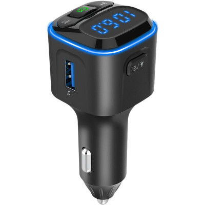 FM модулятор Gelius Tune GP-FMT051 (PD/QC) 36 Watt Black (GP-FMT051) Винница - изображение 6