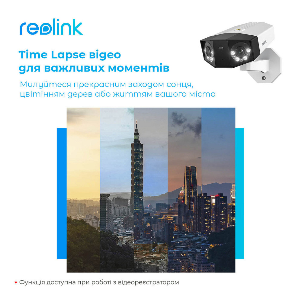 IP камера Reolink Duo Series P730 (Duo 2 PoE) white Харьков - изображение 5