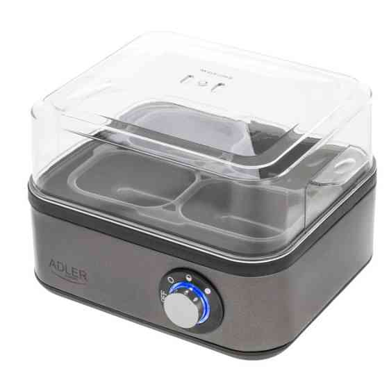 Яйцеварка на 8 яєць 800 Вт Adler AD 4486 Gun Metal EH-39 Івано-Франківськ