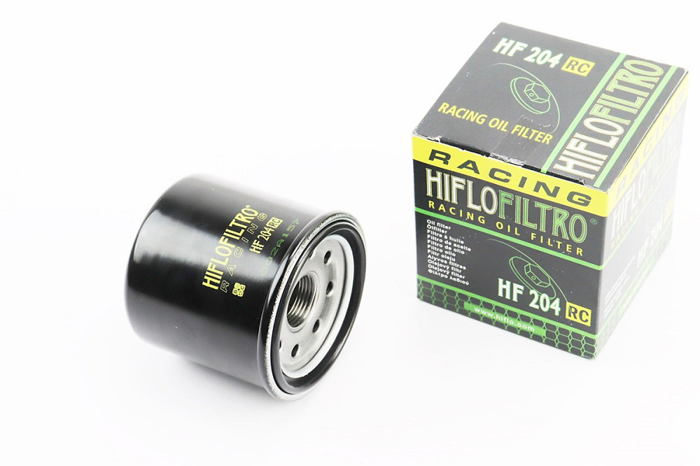 Фільтр масляний HF204RC (65x74мм) Honda CB500/CB600/CBR600, Kawasaki EX500/ZX600, Triumph 600/675/800/900, Yamaha YFM350 /YFM450/YFM700/ Киев - изображение 1