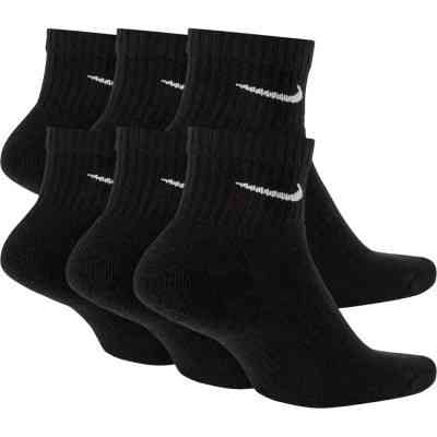 Шкарпетки Nike U NK EVERYDAY CUSH ANKLE 6PR-BD SX7669-010 34-38 6 пар Чорні (194954124827) Вінниця