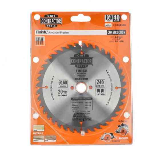 Пильний диск по дереву CMT 160x20x40z K2.2/1.4 (K16040H) Одеса