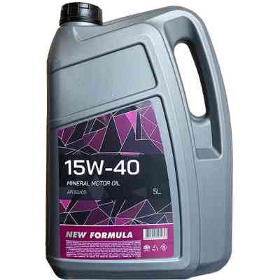 Моторное масло NEW FORMULA 15w-40 (SG/CD) кан. 5л ПЕ (4,5кг) (NF196255) Винница