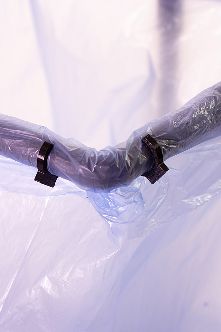 Портативний тримач сміттєвих пакетів Treho mini 60 - стійка для сміттєвих мішків, відкритий контейне Бориспіль - фото 4