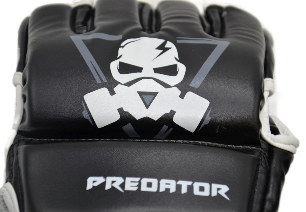 Перчатки для MMA PowerPlay 3056 А Черно-Белые XL Луцк - изображение 7