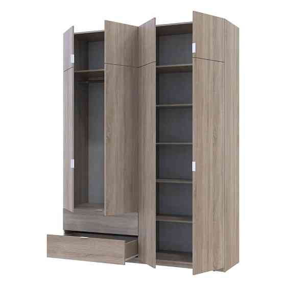 Шкаф для одежды Doros Лукас Дуб Сонома 180х50х240 DRS-011620 (80737731) Днепр