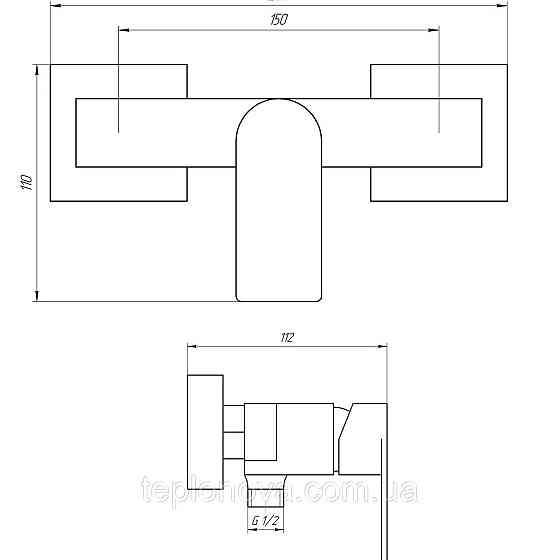 Смеситель для душа TOPAZ SARDINIA TS 08105-H20 Черновцы