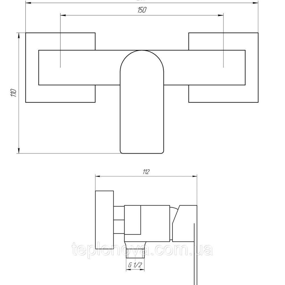 Смеситель для душа TOPAZ SARDINIA TS 08105-H20 Черновцы - изображение 6