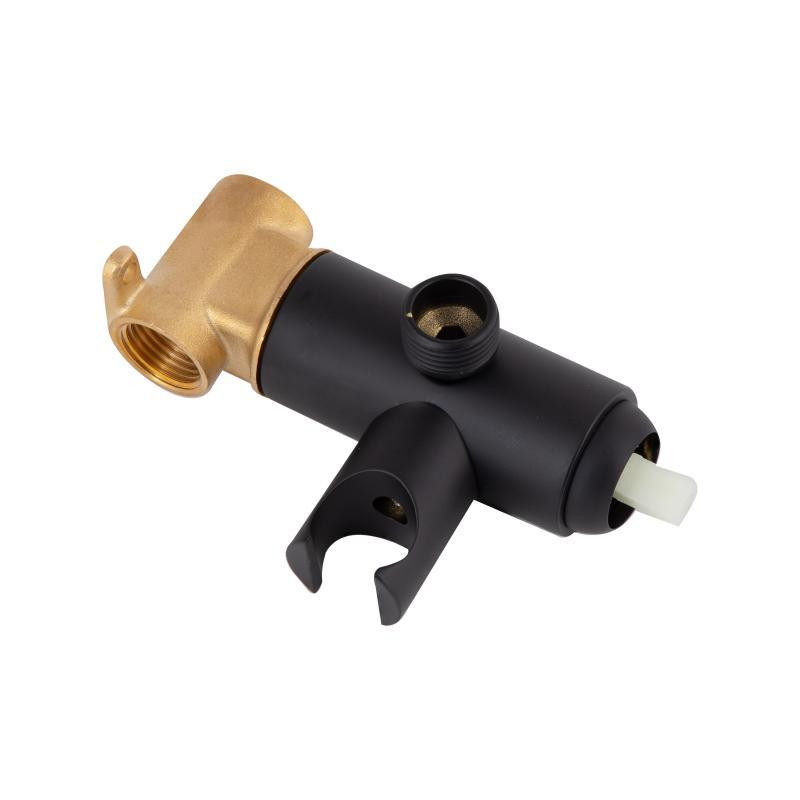 Гигиенический душ из латуни Qtap Inspai-Varius круглый QTINSVARBСRV00440001 Black Matt Харьков - изображение 5