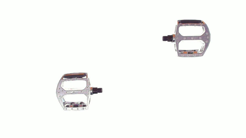 Педалі велосипедні гірські (з катафотами, алюміній, хром, посилені) Мукачево - фото 1