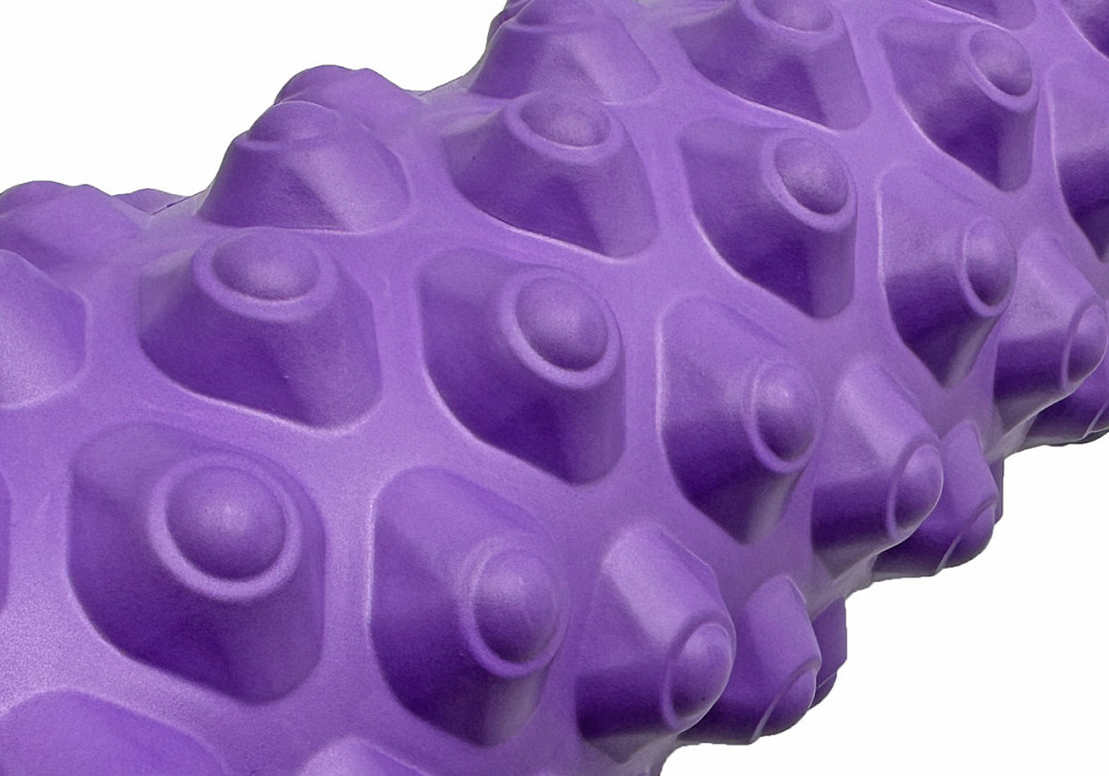 EasyFit Масажний ролик EasyFit Grid Roller Extreme 33 см Фіолетовий Коломыя - изображение 3