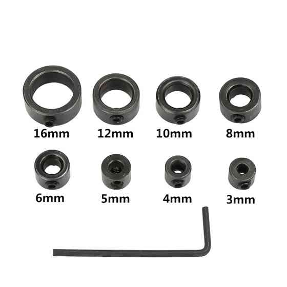 Регулируемые стопорные кольца для сверления 8 шт Киев