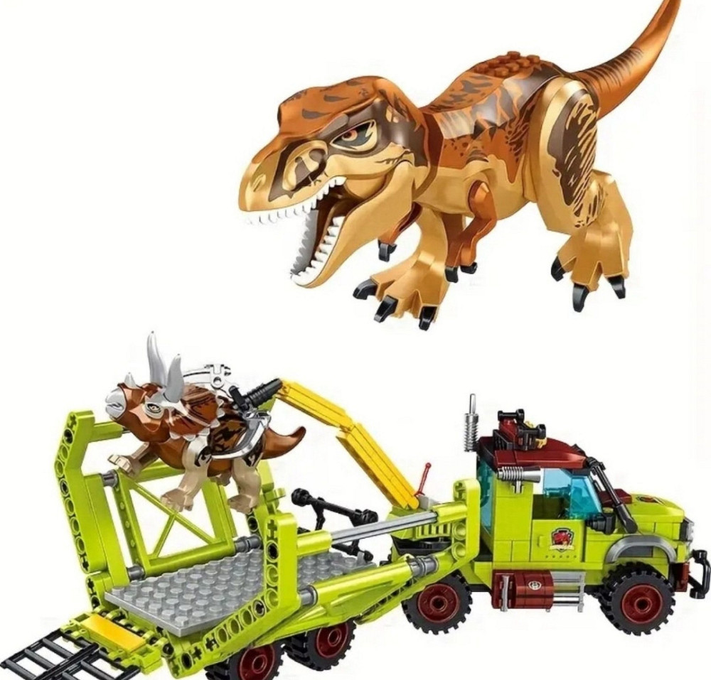 Конструктор Jurassic Park 517 шт блоков Лего Парк Динозавров. Харьков - изображение 6