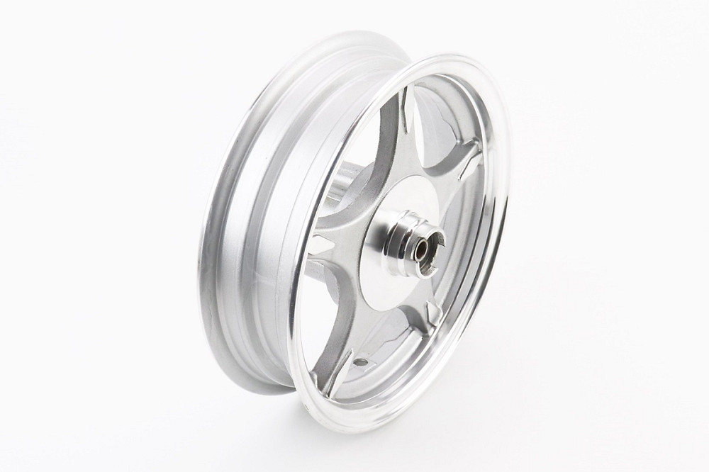 Диск передній литий MT2,50x10 d12mm (диск гальм. 3 болти) "5 променів" сірий Киев - изображение 1