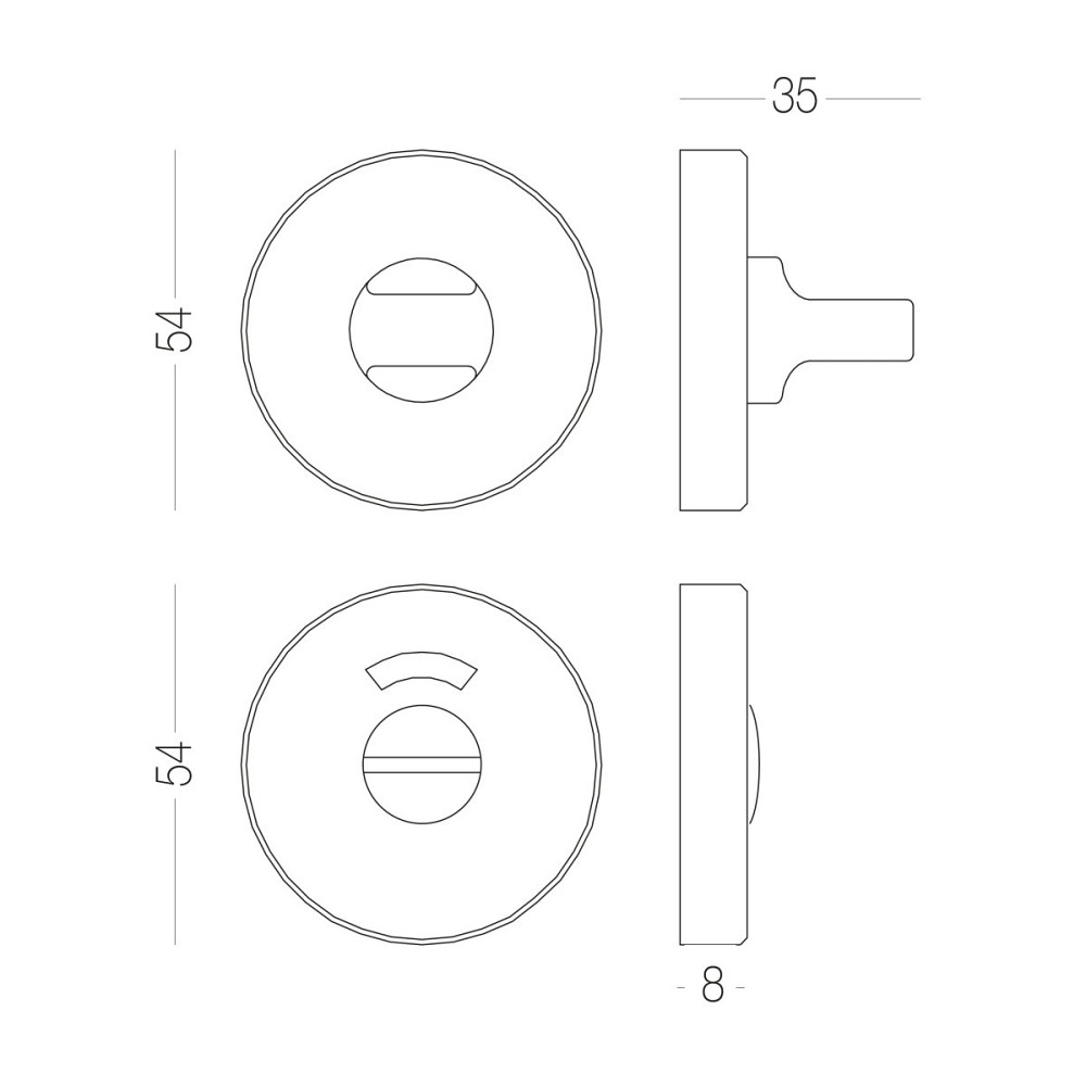 НАКЛАДКА ПІД WC З ІНДИКАТОРОМ Tit11 SS НЕРЖАВІЮЧА СТАЛЬ Київ - фото 3