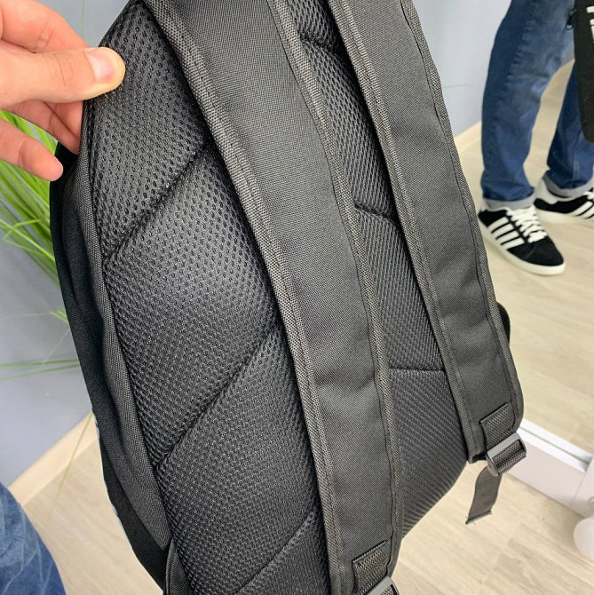 Рюкзак спортивный мужской городской черный Андер Армор Белый значок, молодежный вместительный рюкзакMasterSem Киев - изображение 2