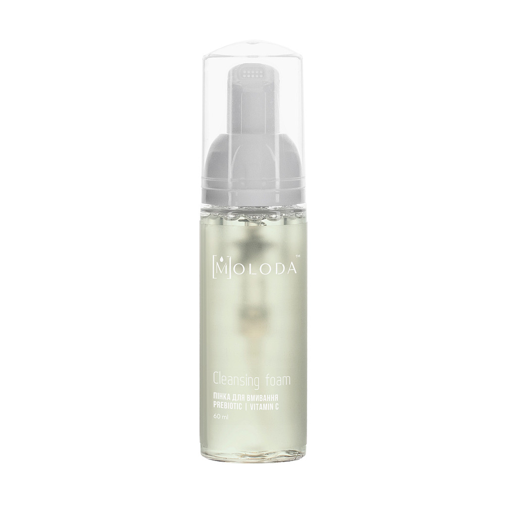 Пенка для умывания лица Cleansing foam Prebiotics Vitamin C Moloda 60 мл Киев - изображение 2