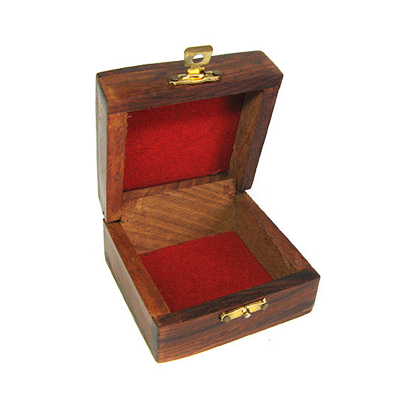 Скринька дерев'яна маленька квадратна Київ - фото 2