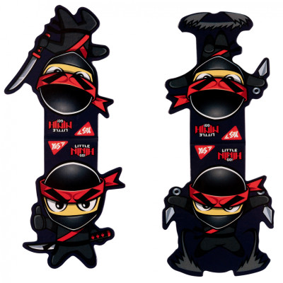 Закладки для книг Yes магнитные Ninja, 2шт (708113) Винница - изображение 2