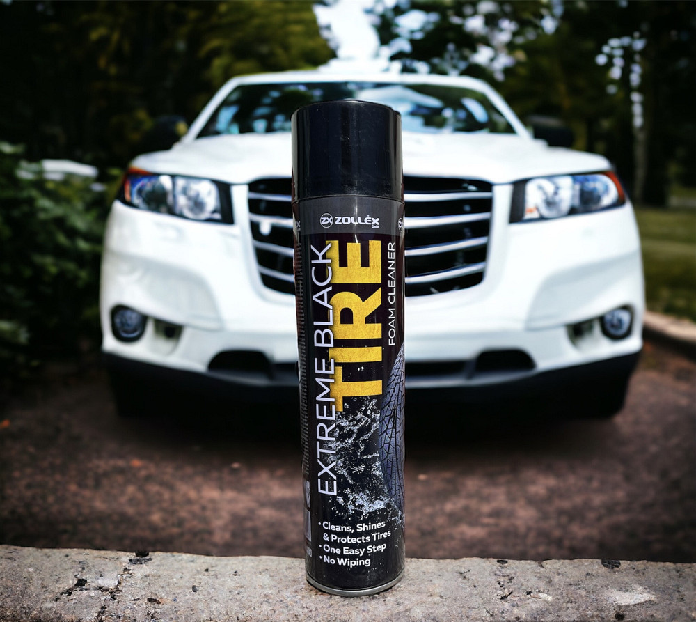 Очисник чорніння шин пінний Zollex ZC-218 650 мл Київ - фото 1