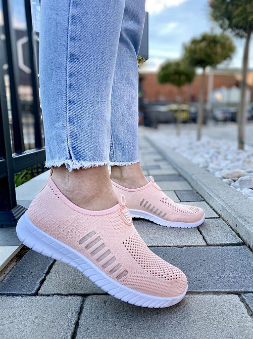 Fashion Жіночі сліпони рожеві FASHION 308-307 весна-літо / Мокасини сітка літні р. 39 Коломия - фото 1