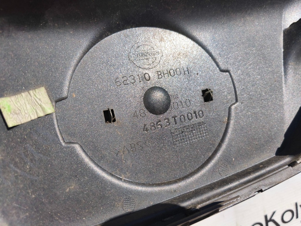 Решітка бампера/радіатора хром Nissan Note 2008-2012 (62310BH00H) Ковель - изображение 2