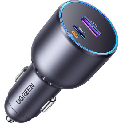 Зарядний пристрій Ugreen 2xUSB 63W (USB-C+USB-A) QC3.0 (EC701) (35023) Вінниця - фото 2