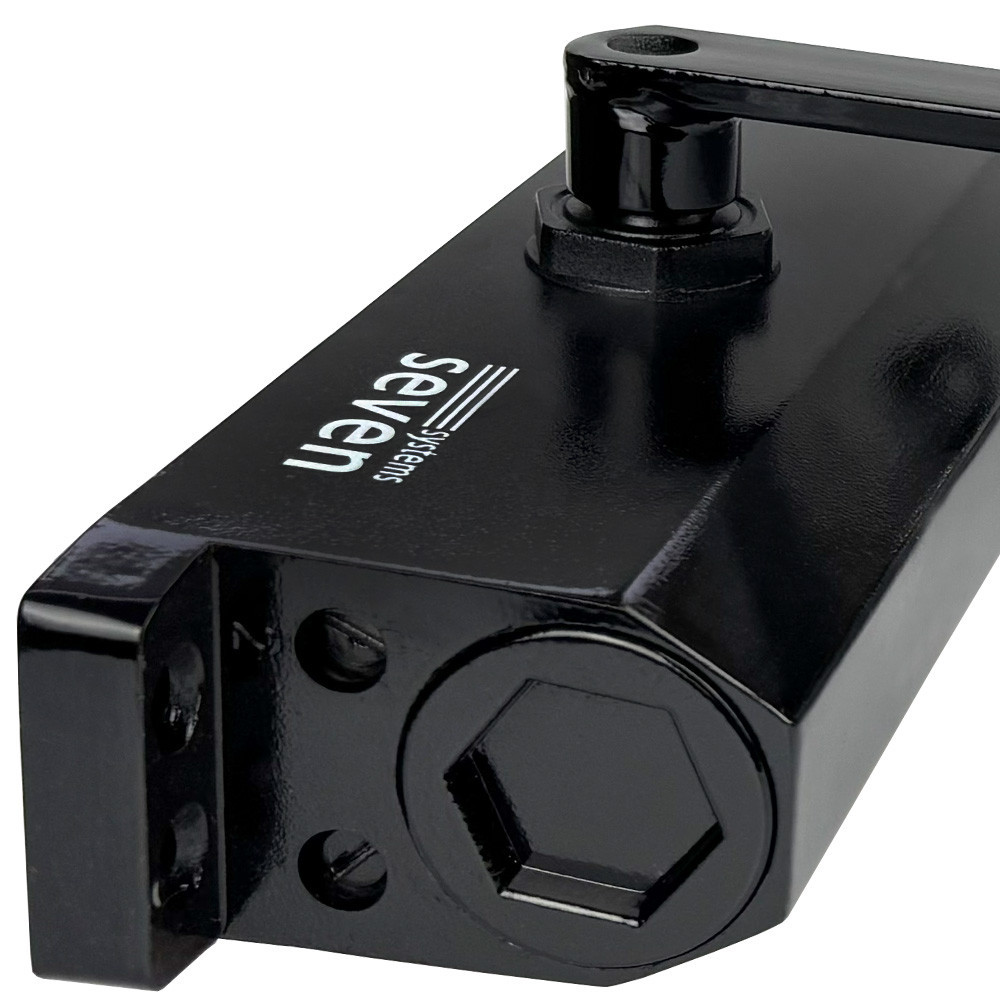 Доводчик двери от 75 до 100 кг SEVEN DC-7744 black Киев - изображение 5