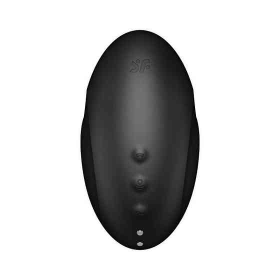Вакуумный стимулятор с вибрацией Satisfyer Vulva Lover 3 Black Sex Aura Киев